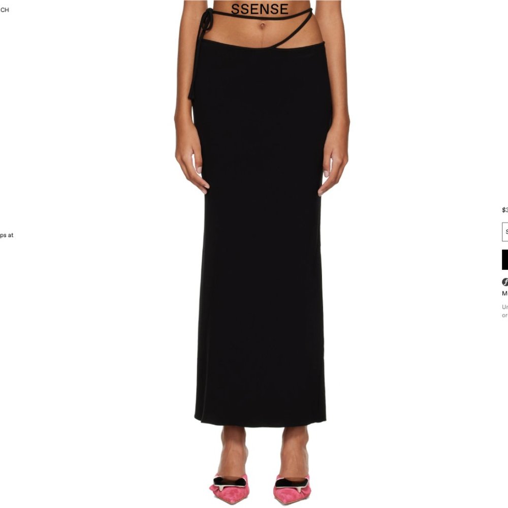 NWT Lado Bukochava Lotus Maxi Skirt